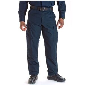 5.11 Tactical Pants Mens XL Navy Taclite TDU Rugged Ripstop Combat Cargo 31" Ins